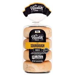 The Rustik Oven Sourdough Bagels - 16.8oz