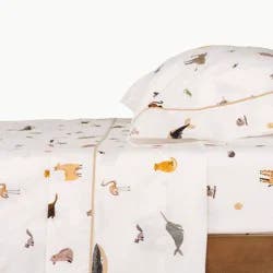 Gathre Menagerie Zoo Animals Sheet Set Full