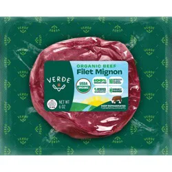 Verde Farms Organic 100% Grass-Fed Boneless Beef Filet - 6oz