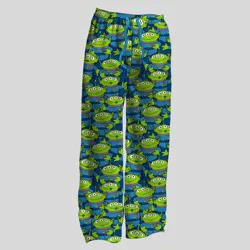 Toy Story Men's Aliens Knit Pants - Blue S