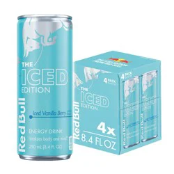 Red Bull Iced Edition Regular 8.4 fl oz/4pk