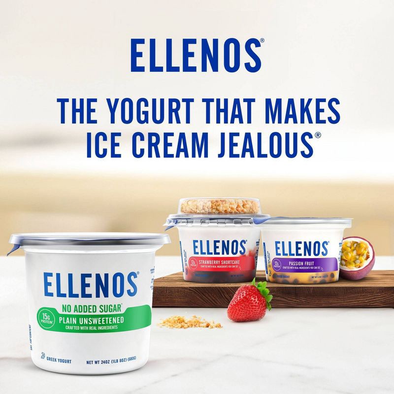 slide 3 of 6, Ellenos Birthday Cake Indulgent Yogurt - 6oz, 6 oz