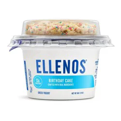 Ellenos Birthday Cake Indulgent Yogurt - 6oz
