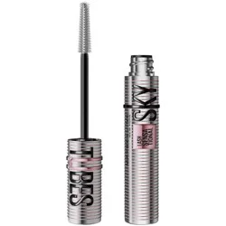 Maybelline Lash Sensational Sky Tubes Tubing Mascara 24H Extension-Like Lengthening & Volumizing Mascara - 801 Very Black - 0.23 fl oz