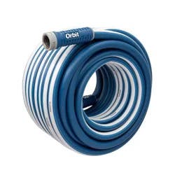 Orbit Irrigation Orbit 100' Polyfusion Standard Hose Gray/Blue