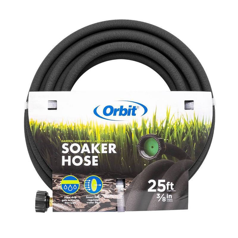 slide 2 of 3, Orbit Irrigation Orbit 25' Soaker Hoses Black, 1 ct