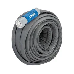 Orbit Irrigation Orbit 100' Heavy Duty Fabric Hose White/Gray/Blue