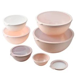Cook With Color Mixing Bowl Set Blush