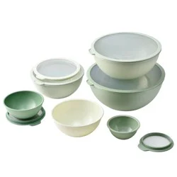 Cook With Color Mixing Bowl Set Sage