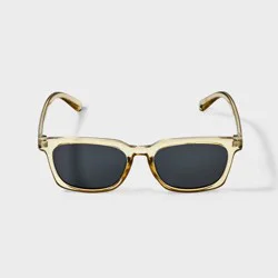 Men's Short Square Crystal Sunglasses - Goodfellow & Co™ Green