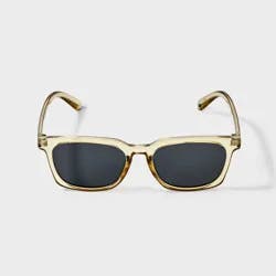 Men's Short Square Crystal Sunglasses - Goodfellow & Co™ Green