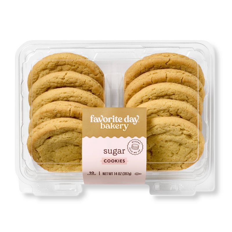 slide 1 of 4, Sugar Cookies - 14oz - Favorite Day™, 14 oz