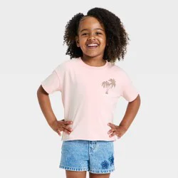 Grayson Mini Toddler Girls' Good Times Oversized T-Shirt - Light Pink 5T