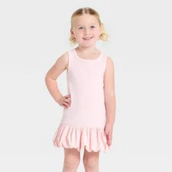 Grayson Mini Toddler Girls' Bubble Dress - Pink 2T