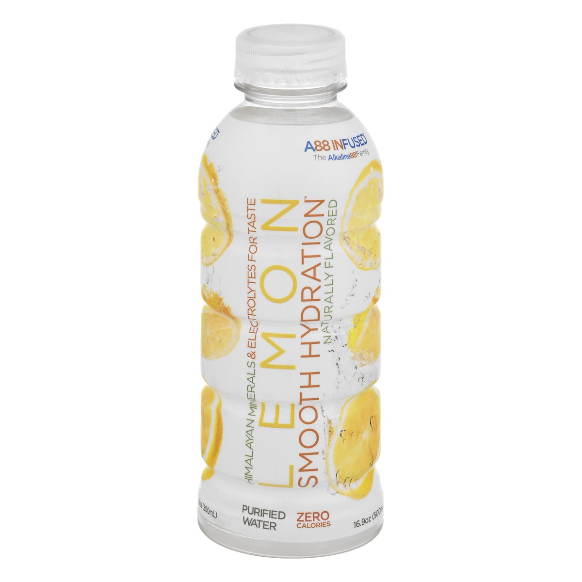 slide 1 of 1, Alkaline88 Flavor-Infused Water, Lemon, 16.9 fl oz