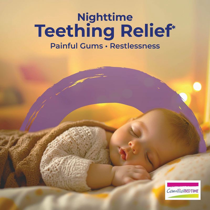 slide 5 of 10, Boiron Camilia Bedtime Teething Relief for Babies- 30 Liquid Doses, 1 ct