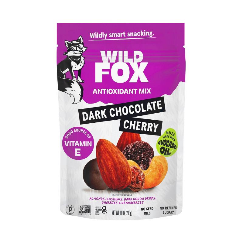 slide 1 of 7, Wild Fox Antioxidant Dark Chocolate Berry Trail Mix - 10oz, 10 oz