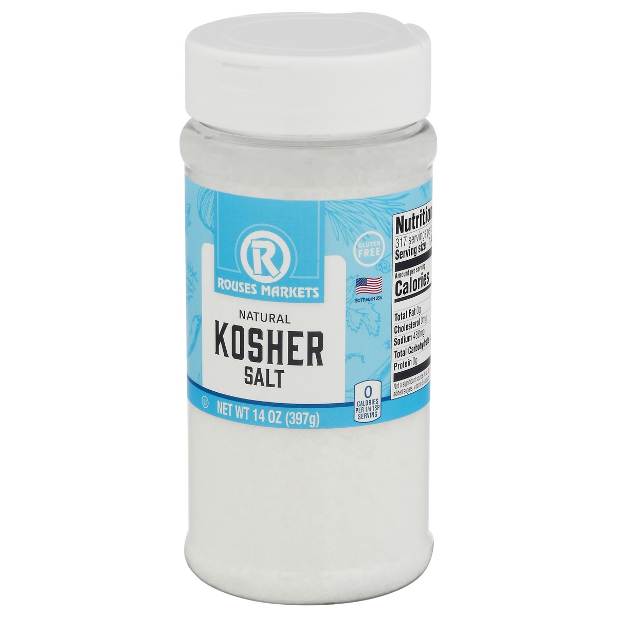 slide 14 of 14, Rouses Markets Kosher Salt 14 oz, 14 oz