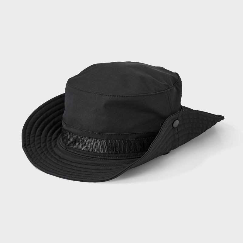 slide 1 of 4, Men's Boonie Summer Hat - Goodfellow & Co™ Black L/XL, 1 ct