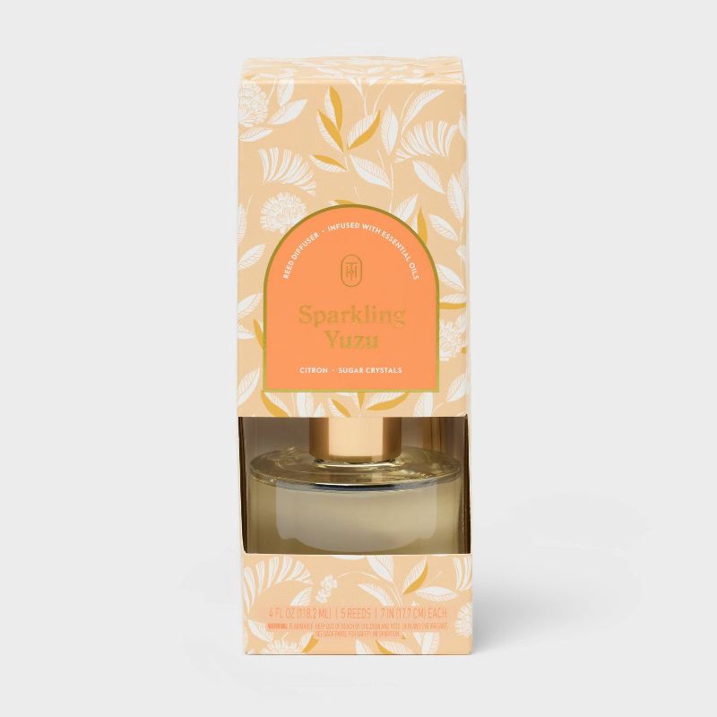 slide 1 of 3, 4oz Boxed Reed Diffuser - Sparkling Yuzu - Threshold™, 4 oz