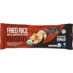 Ocean's Halo Fried Rice Spicy Garlic and Chili Kimbap - 8.11oz