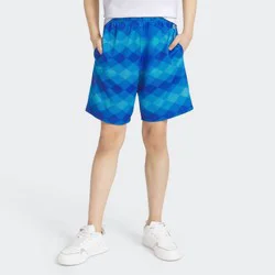 Champion Boys' Diamond Print Mesh Shorts - Blue XL