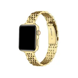 Posh Tech Stella Skinny Band for Apple Watch - Gold