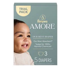 Amore by Pampers Diapers Trial Pack - Size 3 - 5ct