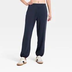 Women's Modal Jogger Sweatpants - All In Motion™ Navy Blue M