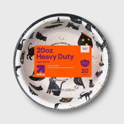 Halloween Icons Disposable Bowl 5.52" - 20ct - up&up™