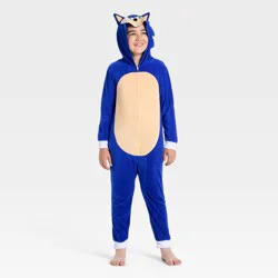 Boys' Sonic the Hedgehog Union Suit - Blue XS