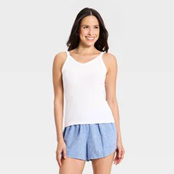 Women's Vintage Cami Tank Top - Universal Thread™ White XS