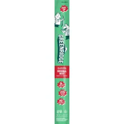 Greenridge Original Beef Single Meat Stick - 9g Protein - 1oz