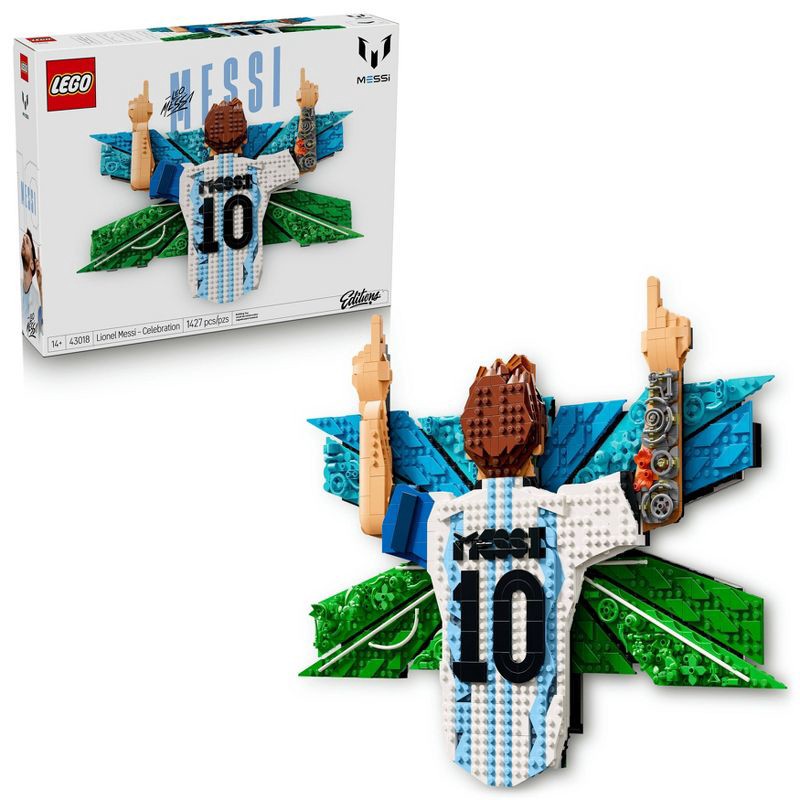 slide 1 of 6, LEGO Editions Lionel Messi – Celebration 43018, 1 ct