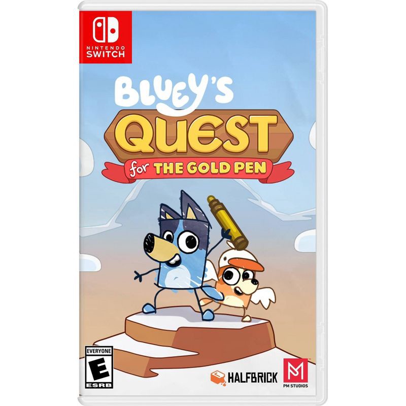 slide 1 of 7, Bluey's Quest for The Gold Pen - Nintendo Switch, 1 ct