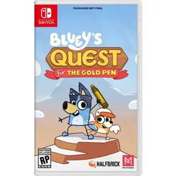 Bluey's Quest for The Gold Pen - Nintendo Switch