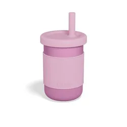 Lalo 12oz Stainless Steel Toddler Baby Cup - Bubble Gum