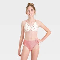 Girls' Lobster Love Bikini Set - art class™ Cream XS