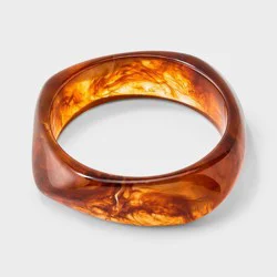 Sculptural Bangle Bracelet - Universal Thread™ Brown