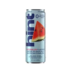 hint Watermelon Flavoured Still Water - 12 fl oz Can