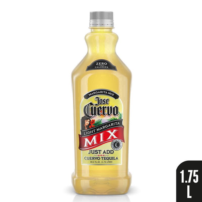 slide 4 of 5, Jose Cuervo Margarita Mix Lime Light, 1.75 liter