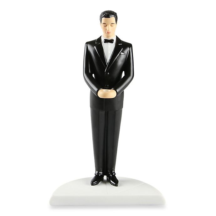 slide 1 of 2, Ivy Lane Design Ty Wilson Hispanic Groom Cake Topper, 1 ct