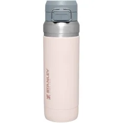 Stanley 36oz Stainless Steel Quick Flip Go Bottle - Rose Quartz