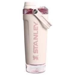 Stanley 20oz Stainless Steel Activate Shaker Bottle - Rose Quartz