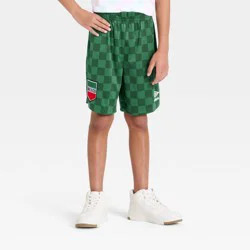 Boys' Umbro Mexico Soccer Shorts - Green M