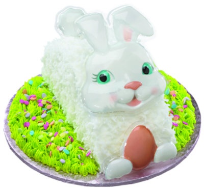 slide 1 of 1, Bunny Cake Decorated 1Lyr, ea
