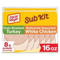 Oscar Mayer Sub Kit Turkey & Chicken - 16oz