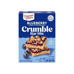 Duncan Hines Blueberry Crumble Bar - 15.21oz