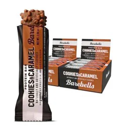 Barebells Cookies & Caramel Nutrition Protein Bars - 20gms Protein - 12pk/23.28oz