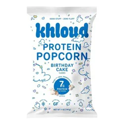 Khloud Birthday Cake Protein Popcorn - 5oz